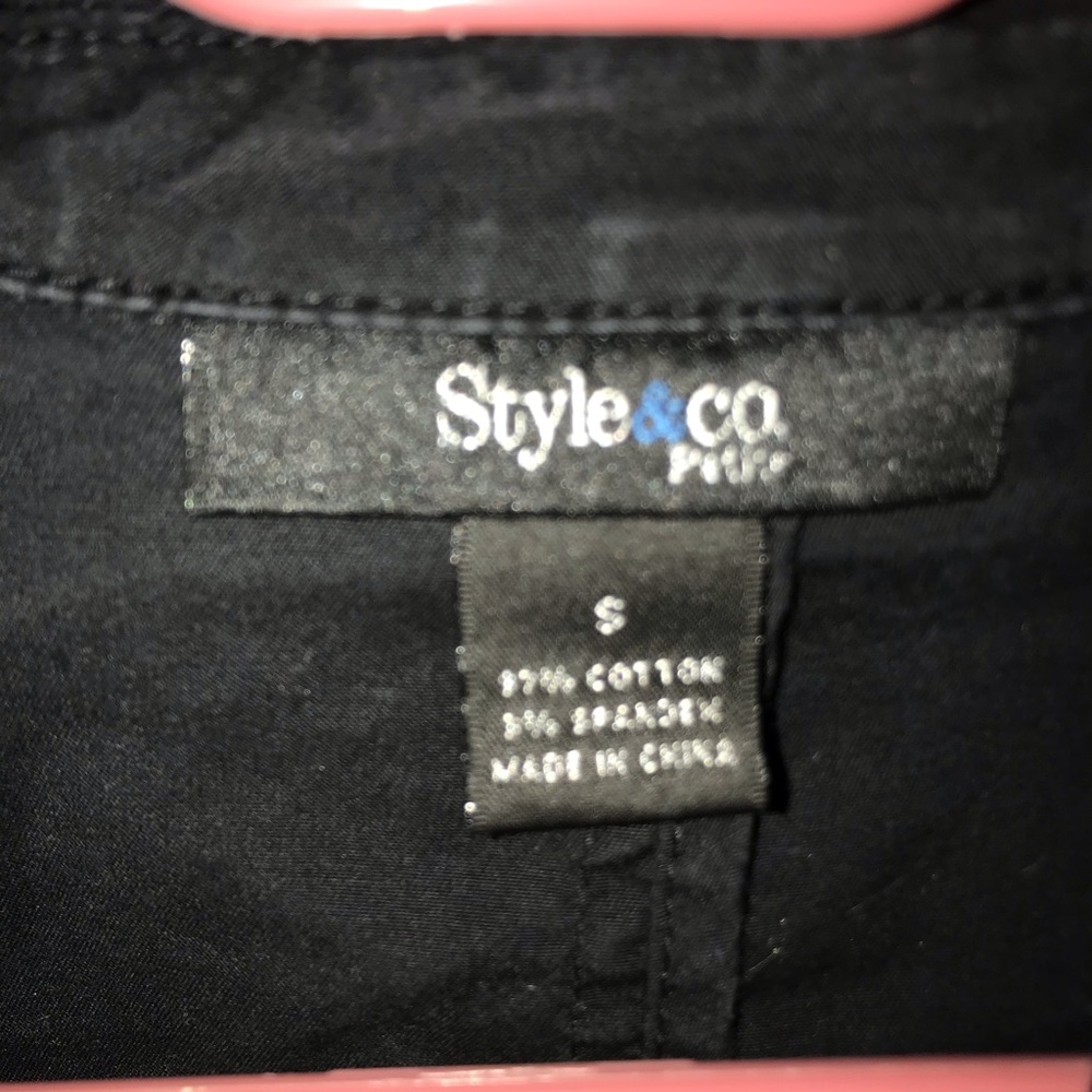 Black Style & Co Jacket - Picture 4 of 4